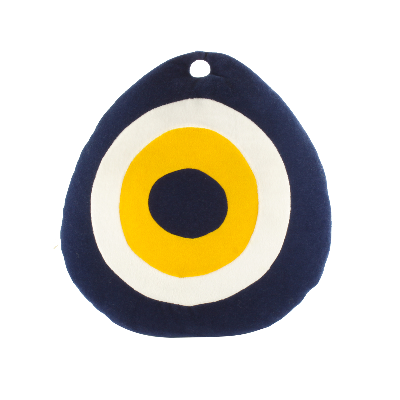 Evil Eye Bead Cushion